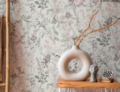 Vliestapete Blume Multi
