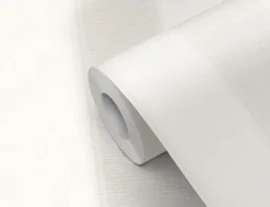 Vliestapete Breite Streifen Creme