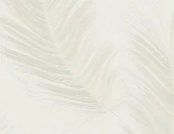 Vliestapete Federn Beige
