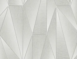 Vliestapete Grafik Metallic Grau