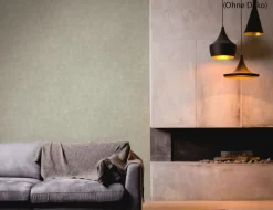 Vliestapete Hellgrün schlicht