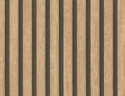 Vliestapete Holz Beige