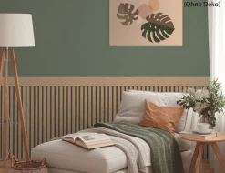 Vliestapete Holz Hellbraun, quer