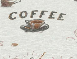 Vliestapete Kaffee Beige
