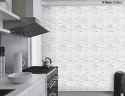 Vliestapete Kaffeemotiv Silber