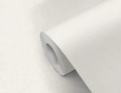 Vliestapete Leinenoptik Creme