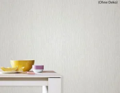 Vliestapete Linienstruktur Weiß