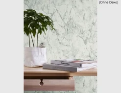 Vliestapete Marmor grau