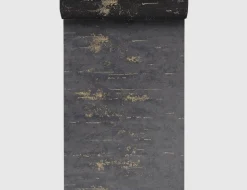 Vliestapete Schwarz Gold