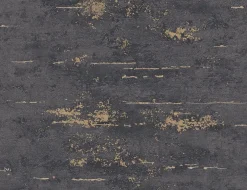 Vliestapete Schwarz Gold