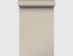 Vliestapete Textiloptik fein Beige
