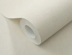 Vliestapete Textilstruktur Beige