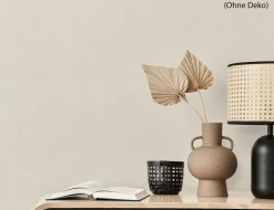 Vliestapete Textilstruktur Beige