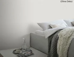 Vliestapete Textilstruktur Weiß