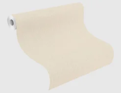 Vliestapete Textilstruktur Beige