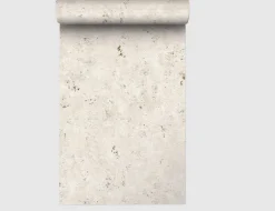 Vliestapete Uni Beige