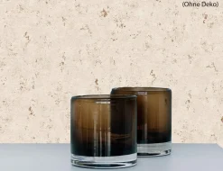 Vliestapete Uni Beige