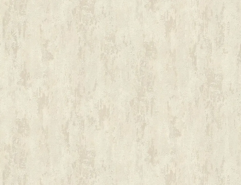 Vliestapete Uni Creme
