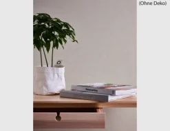 Vliestapete Uni Feinstruktur Beige