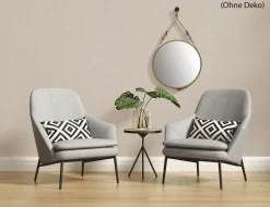 Vliestapete Uni Feinstruktur Beige
