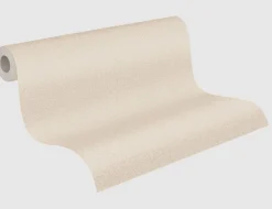 Vliestapete Uni Hellbeige
