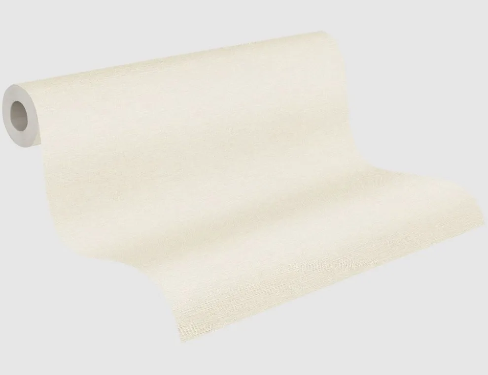 Vliestapete Uni Naturweiß