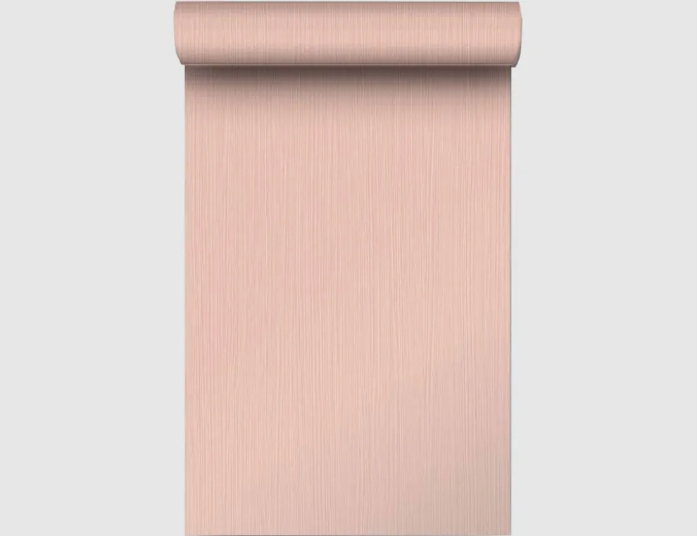 Vliestapete Uni Struktur Rosé