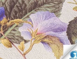 Vorgeleimte Vliestapete Floral Bunt
