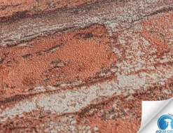 Vorgeleimte Vliestapete Steinoptik Rot