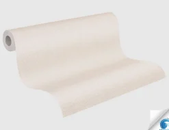 Vorgeleimte Vliestapete Textilstruktur Beige