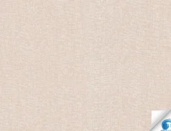 Vorgeleimte Vliestapete Textilstruktur Beige