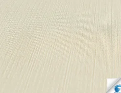 Vorgeleimte Vliestapete Textilstruktur Creme