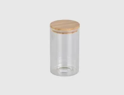 Vorratsglas mit Bambusdeckel 1000ml