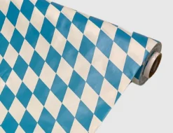 Wachstuch Bayernraute Blau