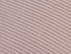 Waffelstoff Uni Rosé
