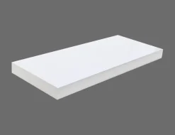 Wandboard Hochglanz weiß