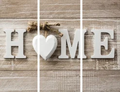 Wand Deko HOME