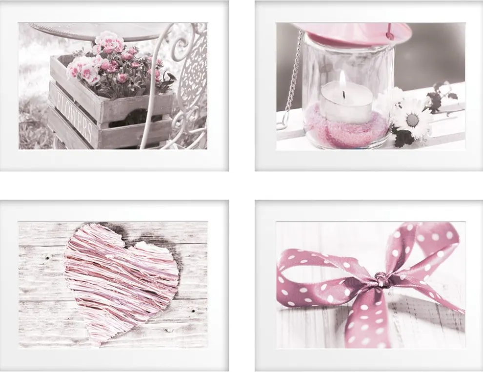 Wand Deko Shabby Chic