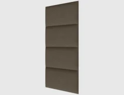 Wandkissen Khaki Grobstruktur 60x30cm