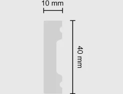 Wandleiste 40mm