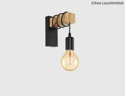 Wandleuchte LED Holz