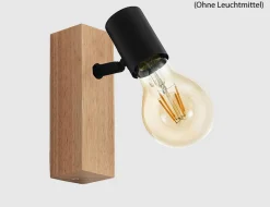 Wandspot Holz Eiche