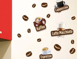 Wandtattoo Coffeetime 3D