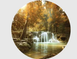 Wandtattoo Flusslauf Rund