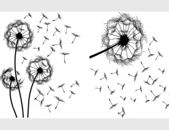 Wandtattoo Pusteblume 2