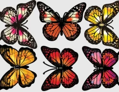 Wandtattoo Schmetterlinge