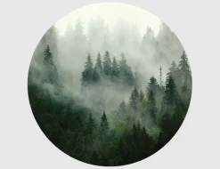 Wandtattoo Wald Rund