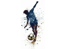 Wandtattoo XXL Fußball