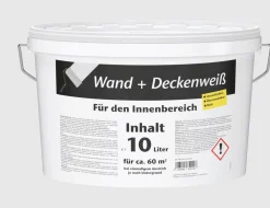 Wand und Deckenweiß 10L