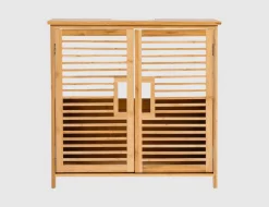 Waschbeckenunterschrank Bambus